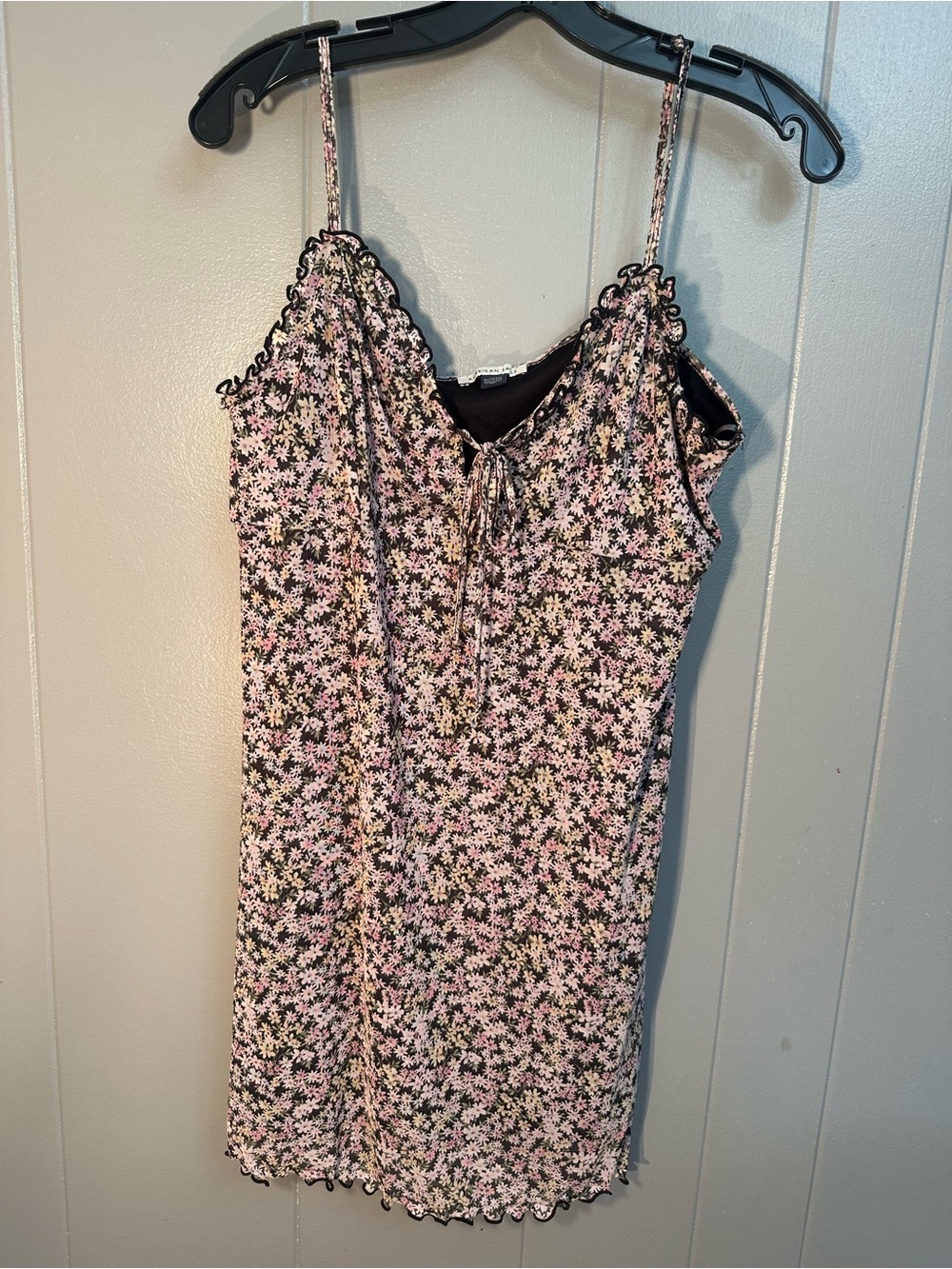 Women’s x-L American Eagle Outfitters Floral Lace-Trim Slip babydoll dress